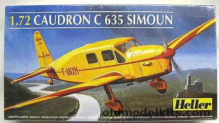 Heller 1/72 Caudron C635 Simoun - Advanced French Light Aircraft from 1934, 80208 plastic model kit